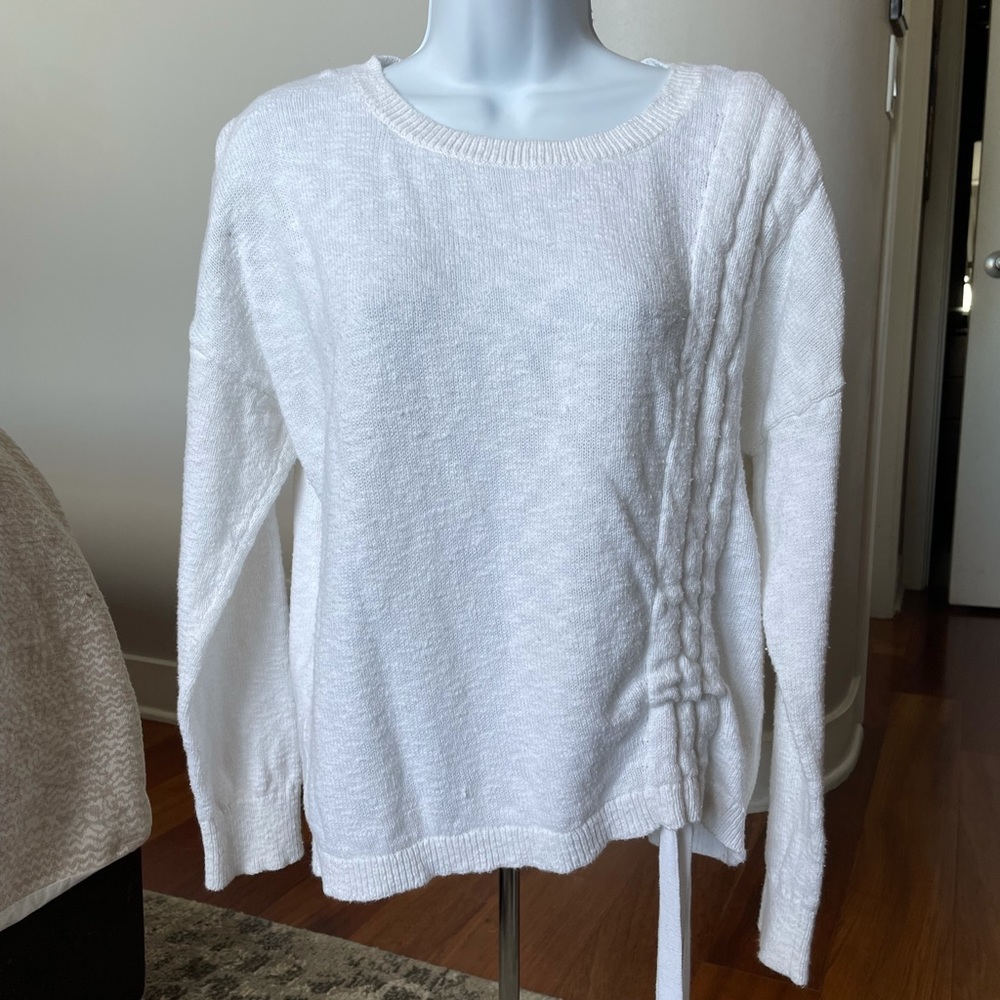 White Express Sweater